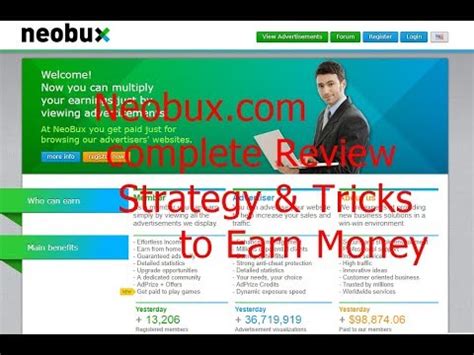 Neobux Review: Tips and Tricks to Make Money from .